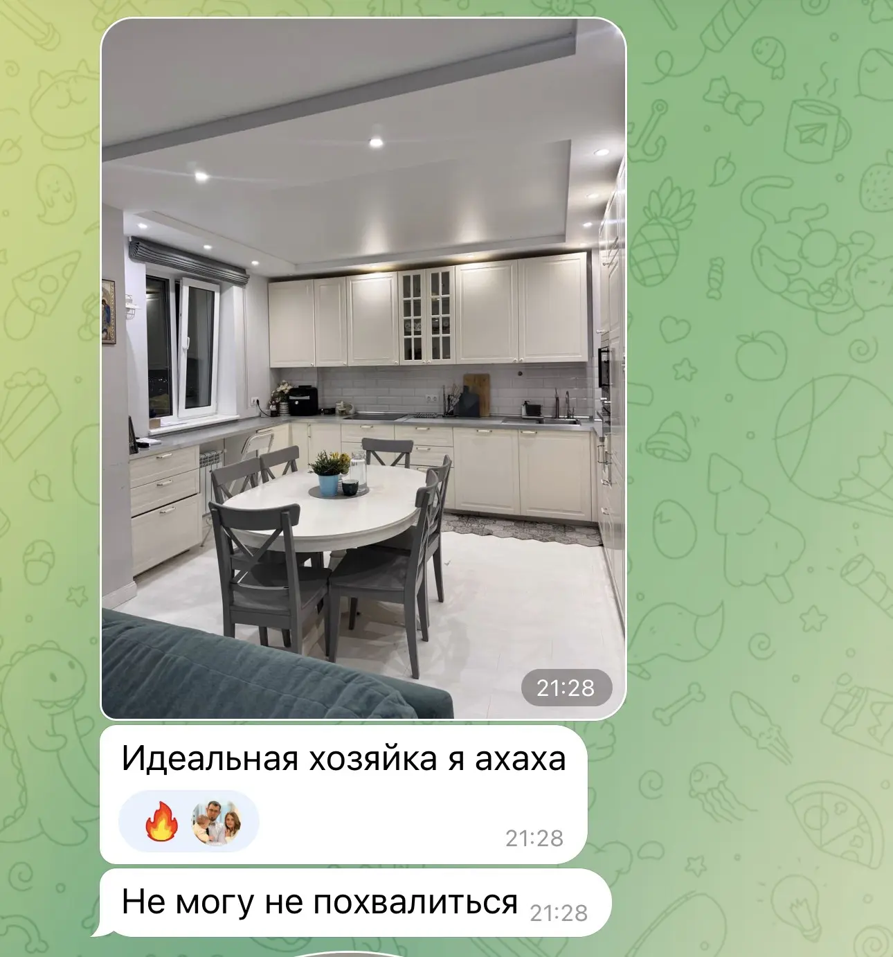 Изображение из сообщения канала