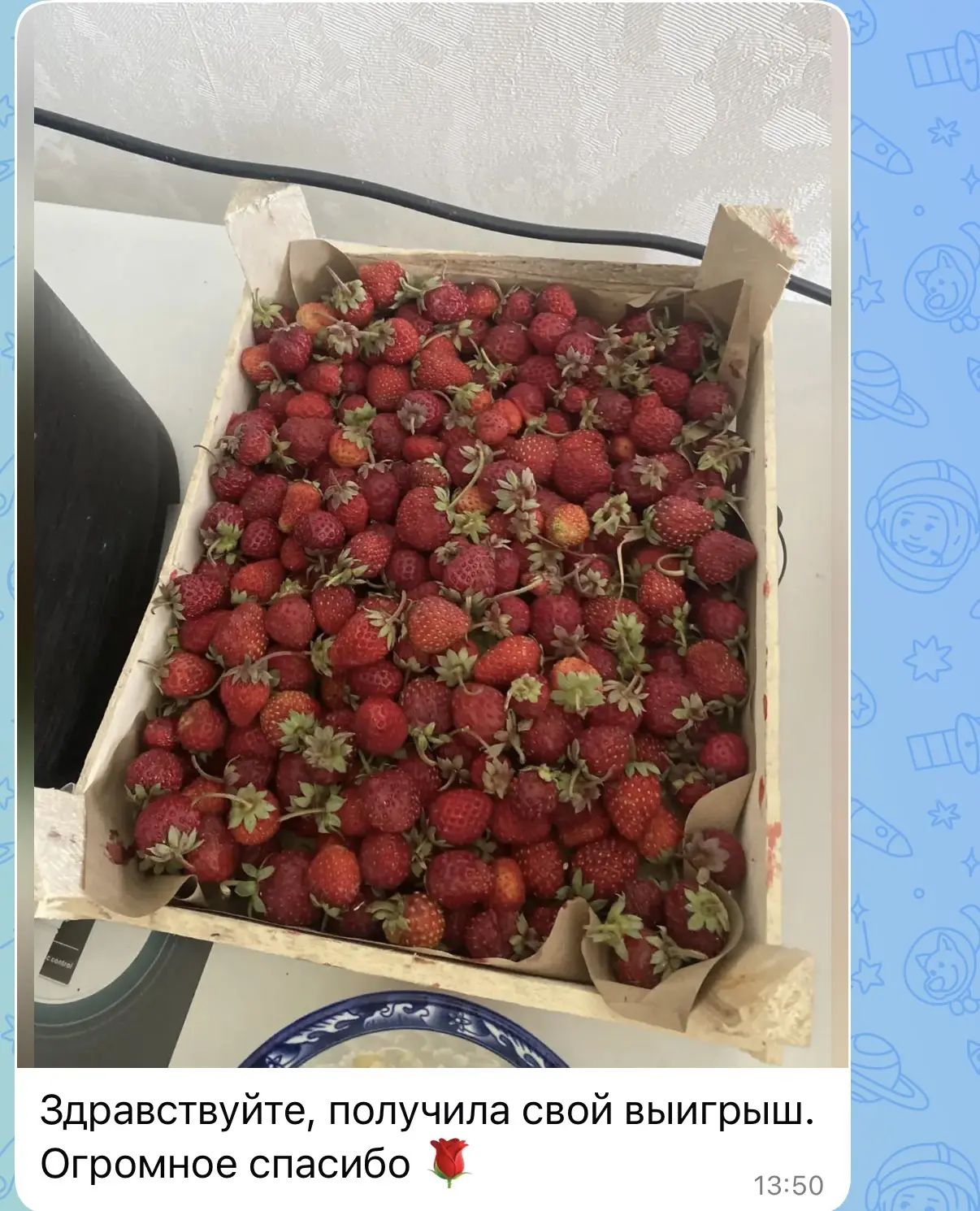 Изображение из сообщения канала