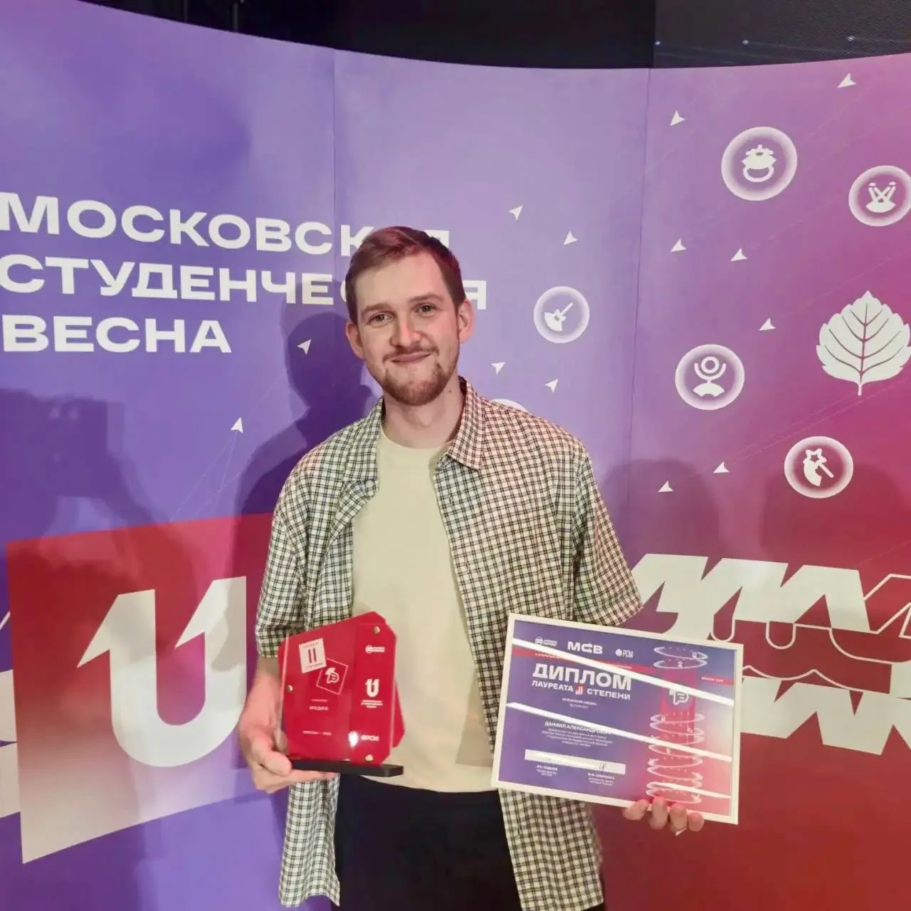 Изображение из сообщения канала