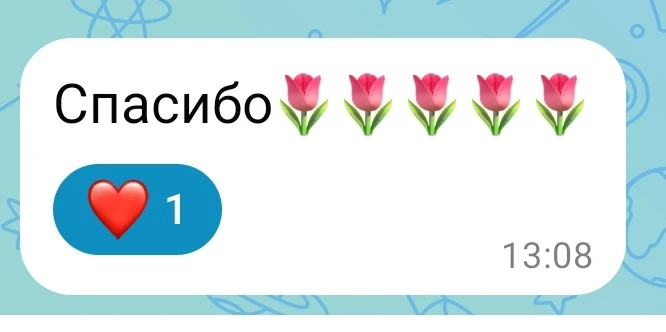 Изображение из сообщения канала