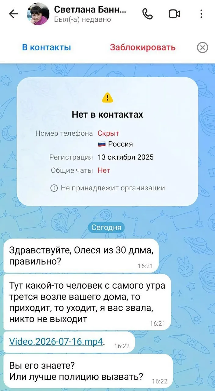 Изображение из сообщения канала