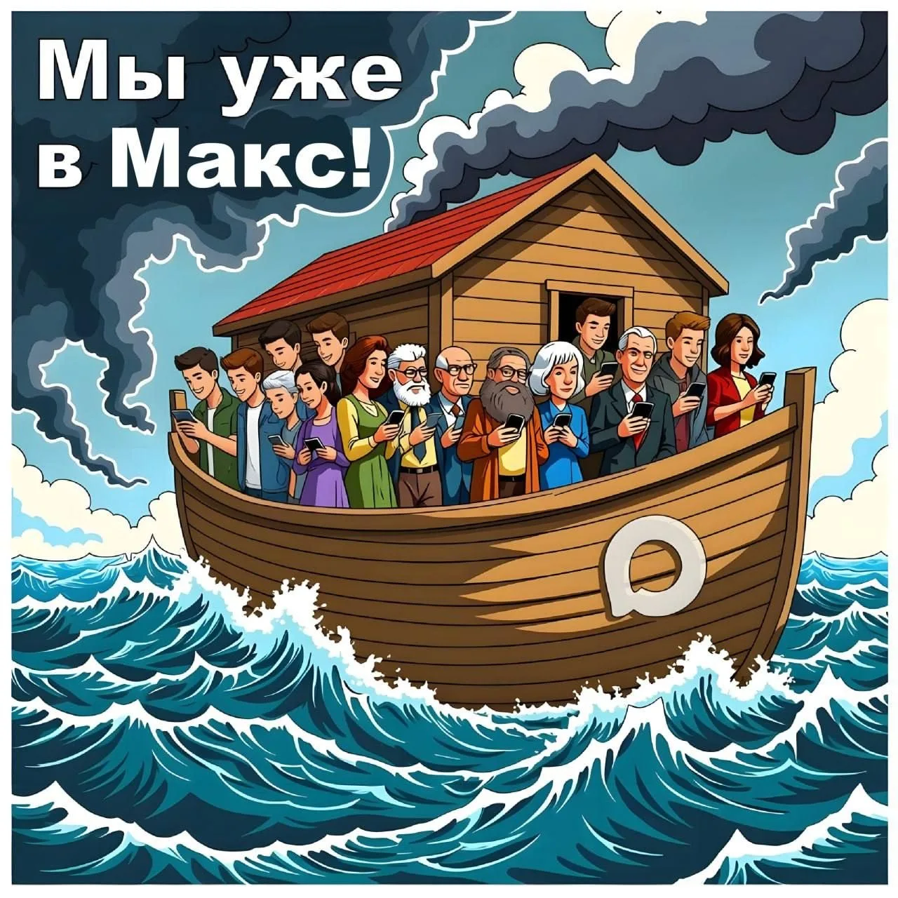 Изображение из сообщения канала