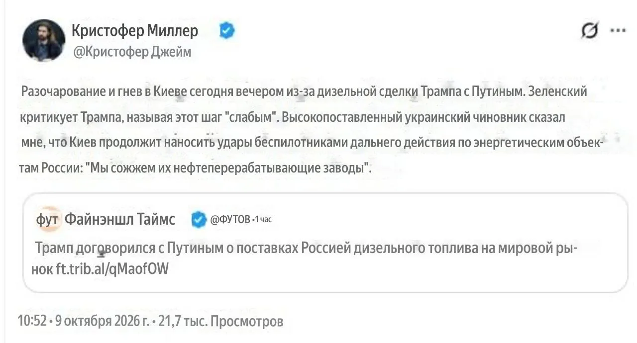 Изображение из сообщения канала