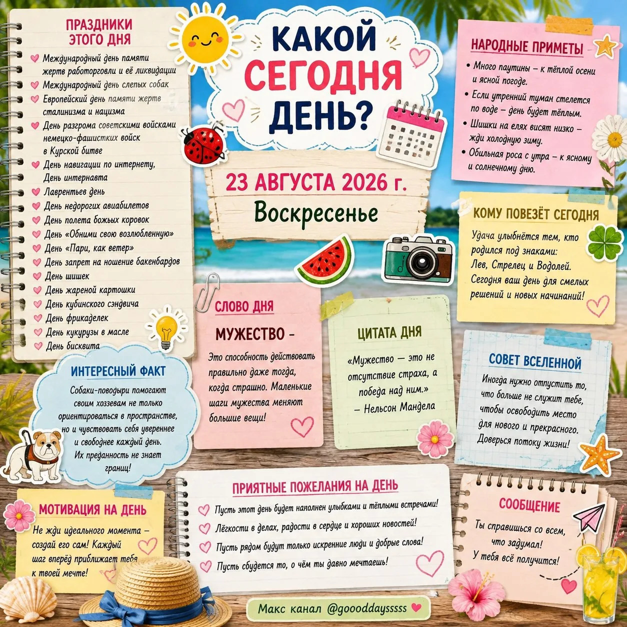 Изображение из сообщения канала