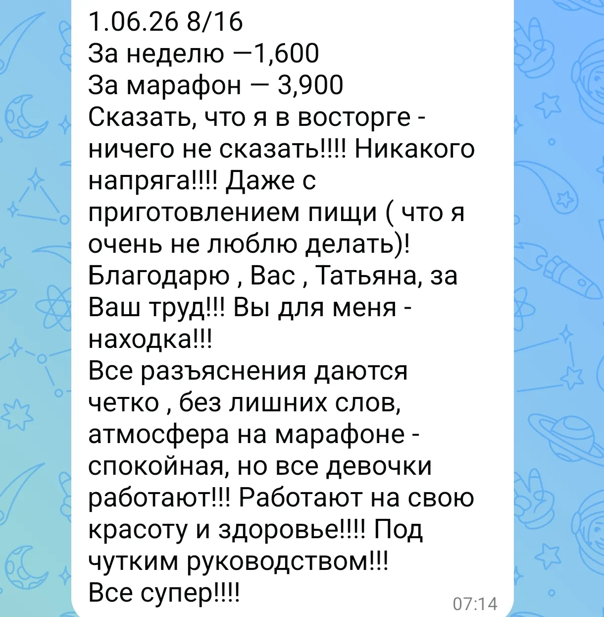 Изображение из сообщения канала