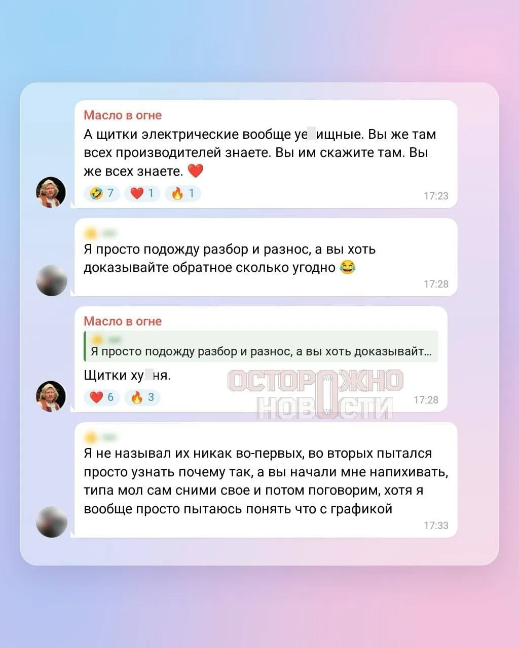 Изображение из сообщения канала