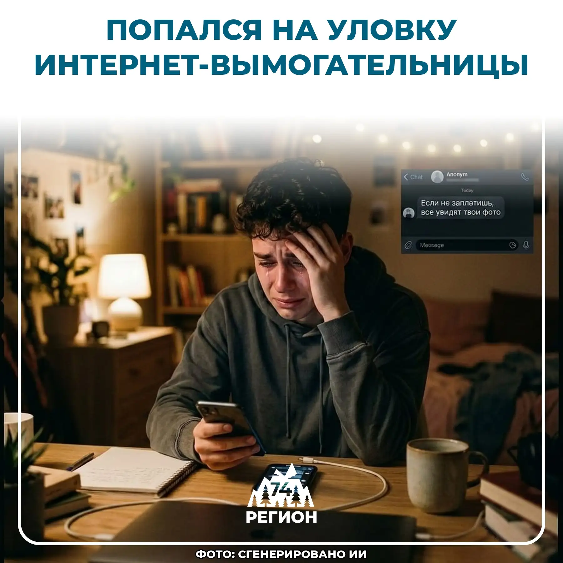 Изображение из сообщения канала