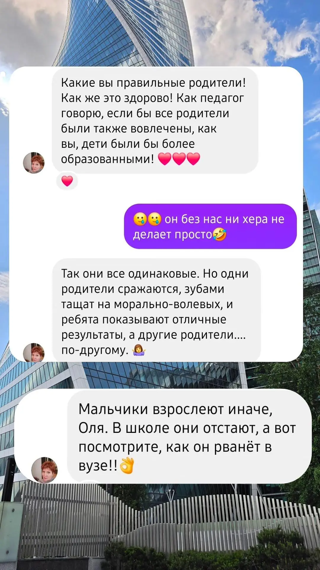 Изображение из сообщения канала