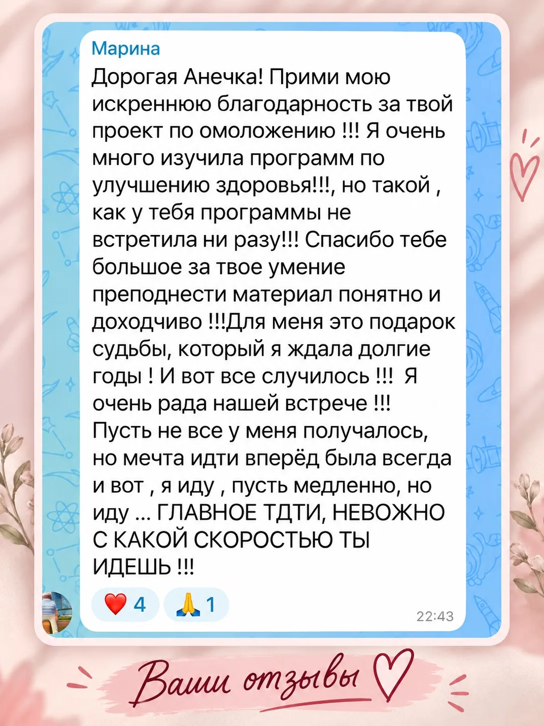 Изображение из сообщения канала