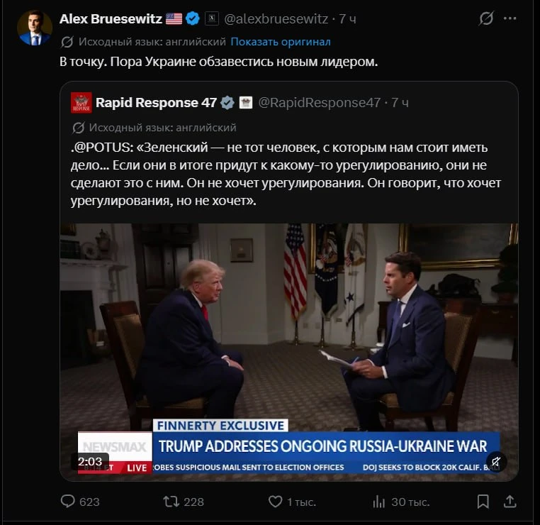 Изображение из сообщения канала