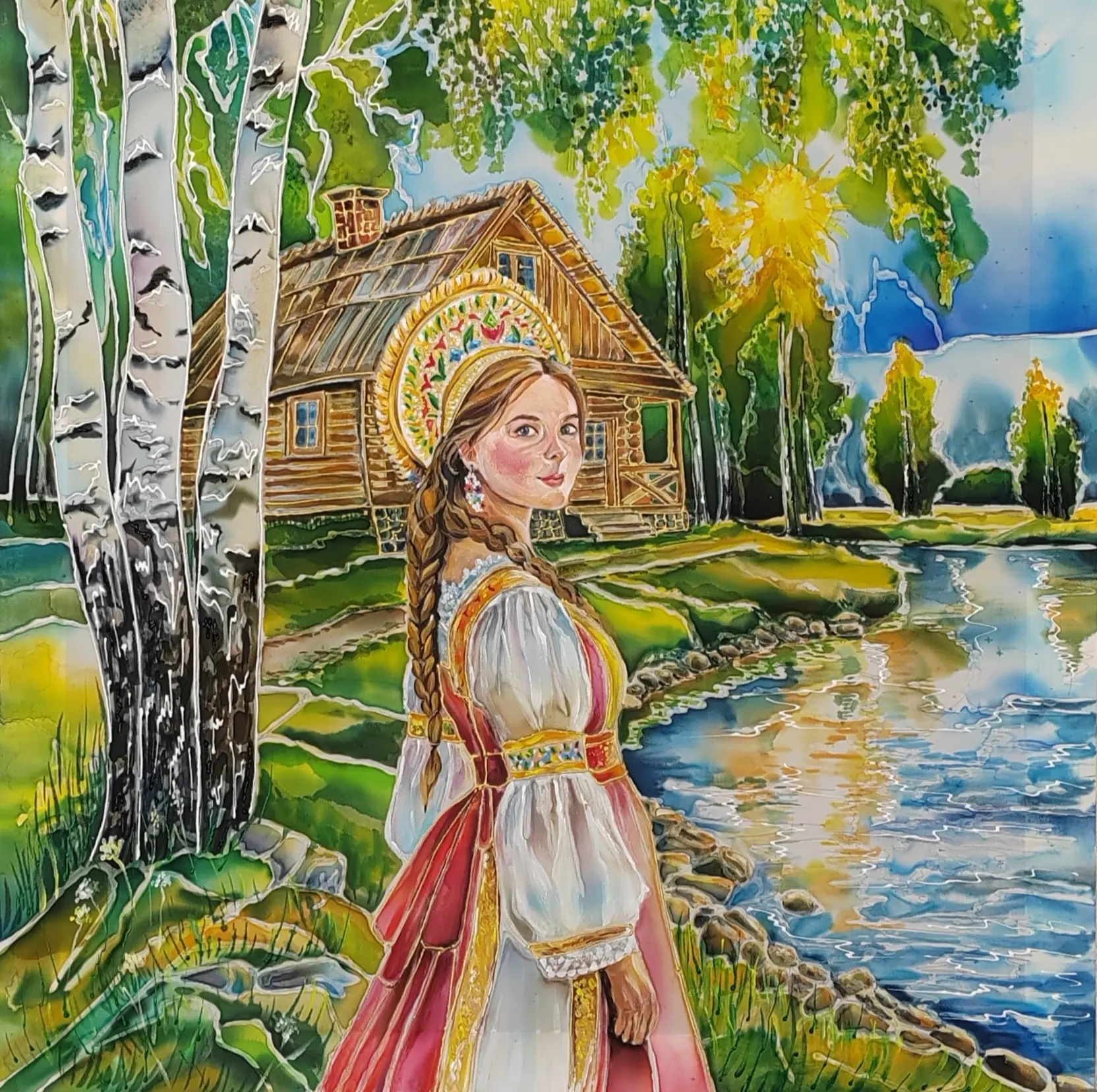 Изображение из сообщения канала