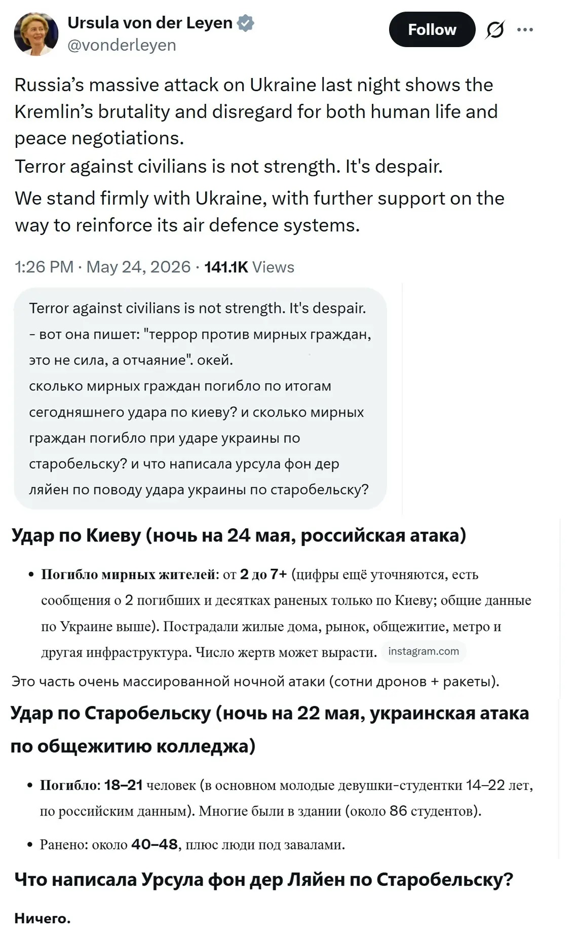 Изображение из сообщения канала