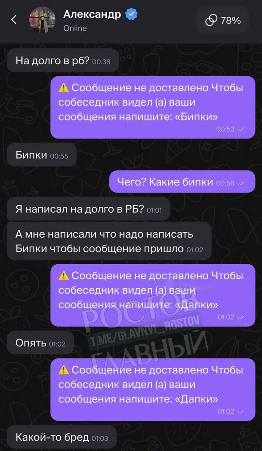 Изображение из сообщения канала