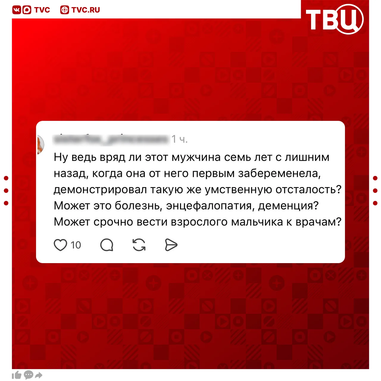 Изображение из сообщения канала