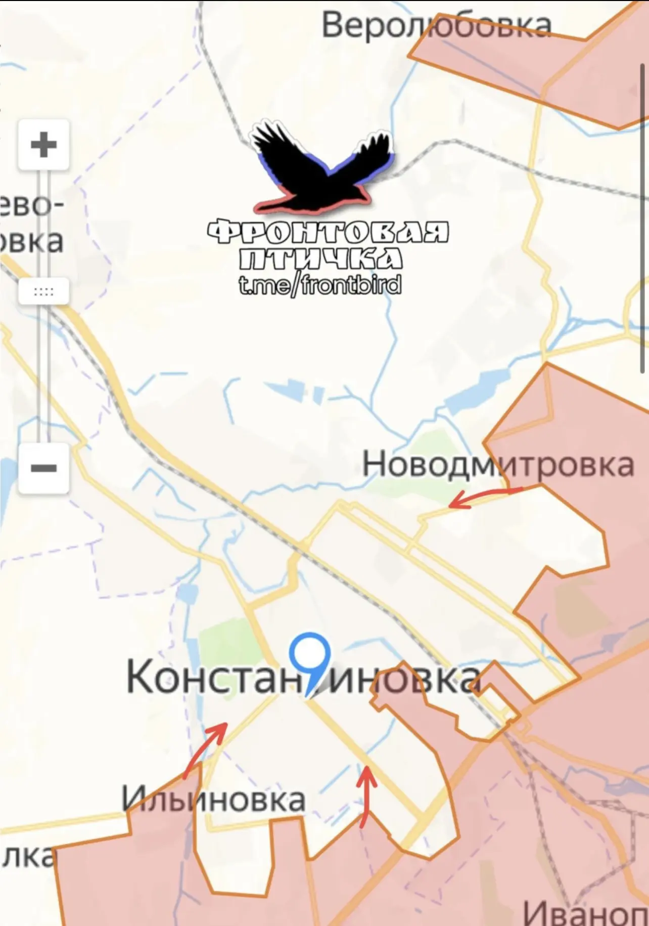 Изображение из сообщения канала