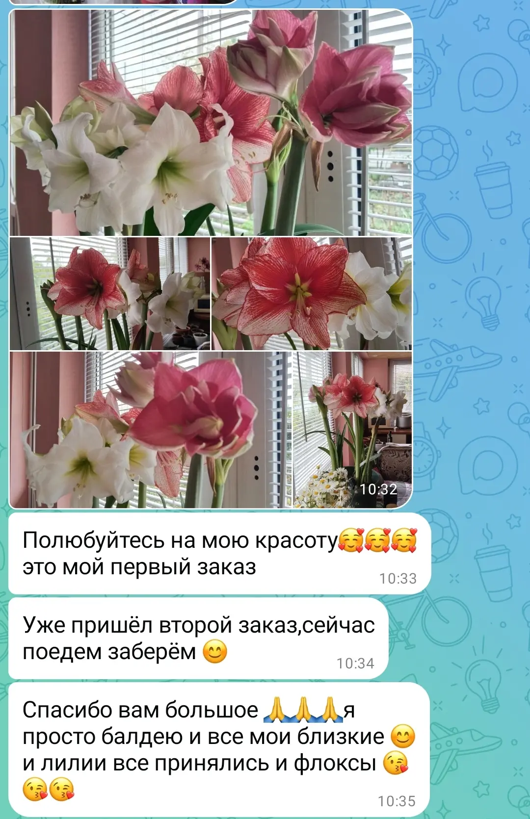 Изображение из сообщения канала