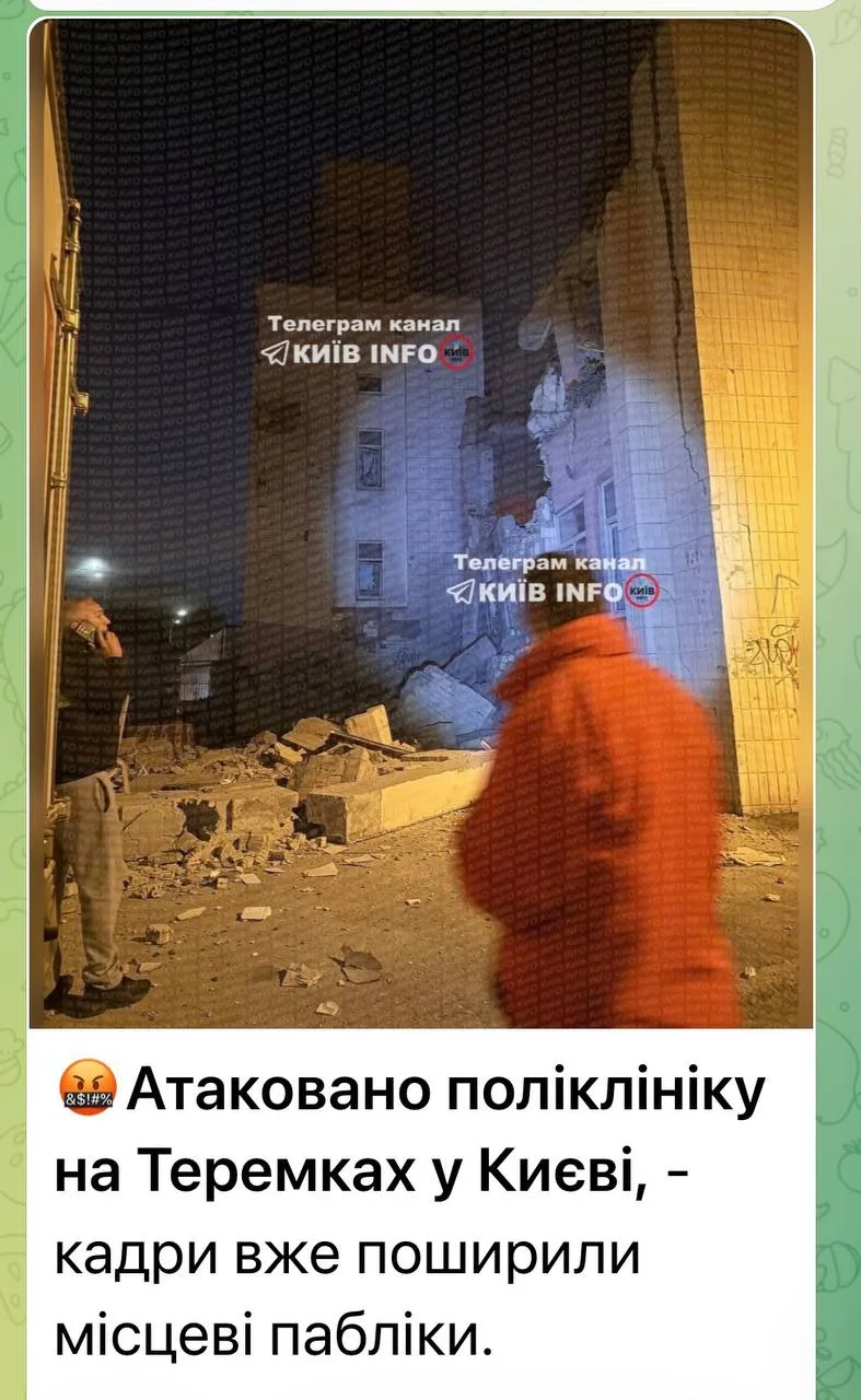 Изображение из сообщения канала