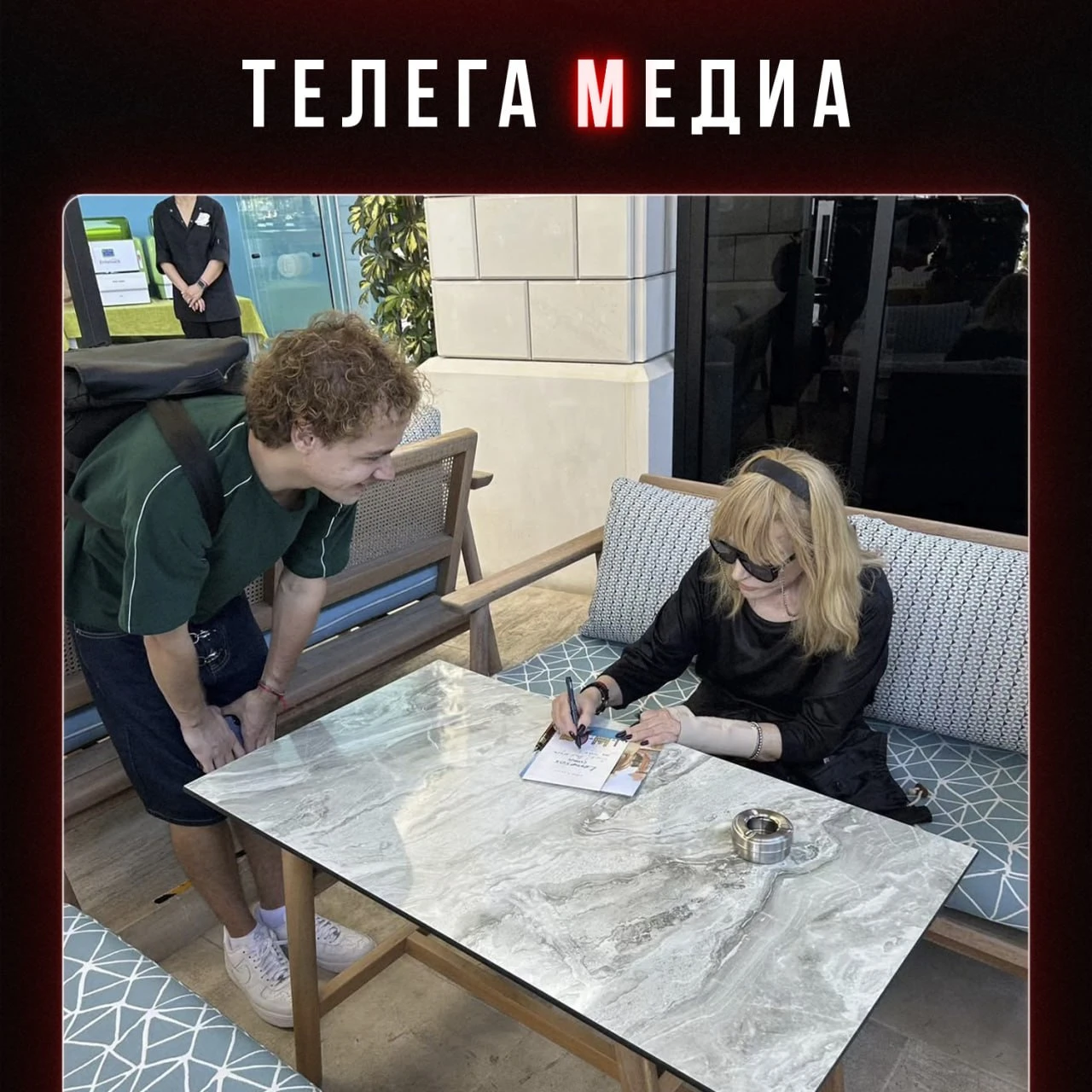 Изображение из сообщения канала