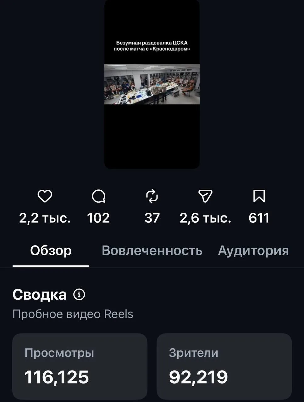 Изображение из сообщения канала