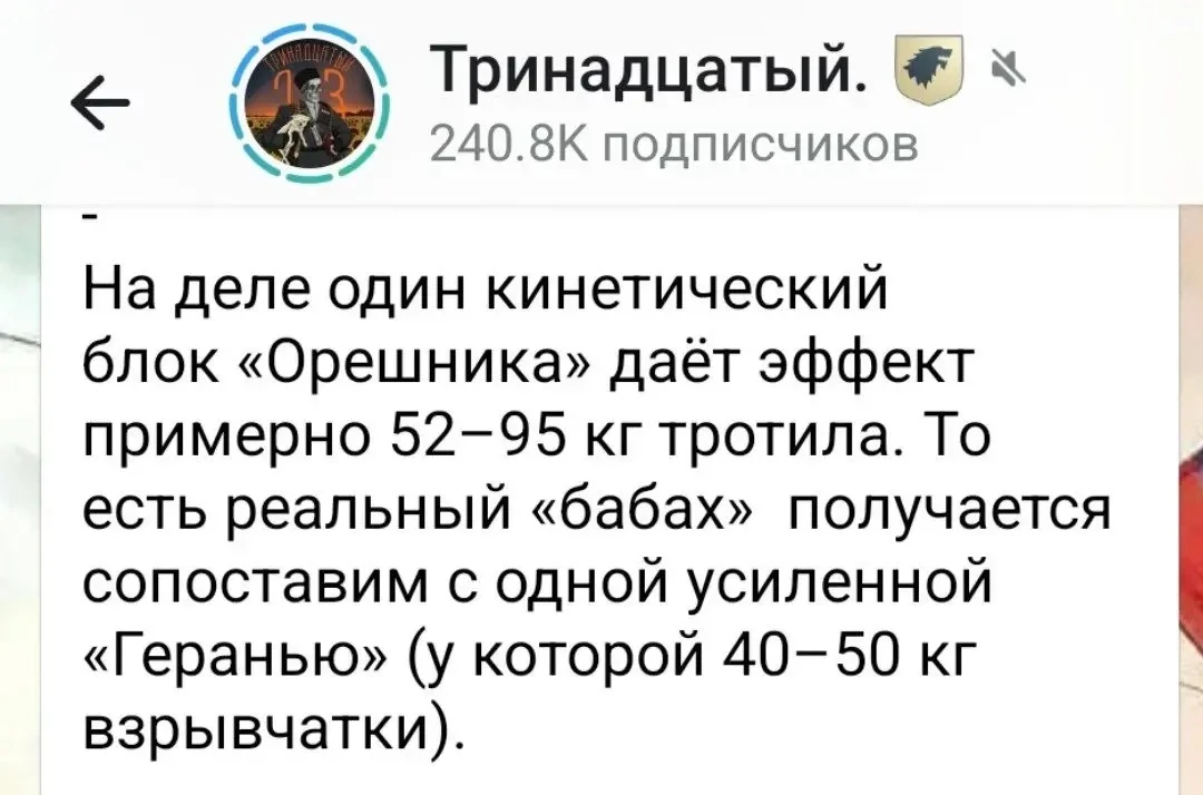 Изображение из сообщения канала
