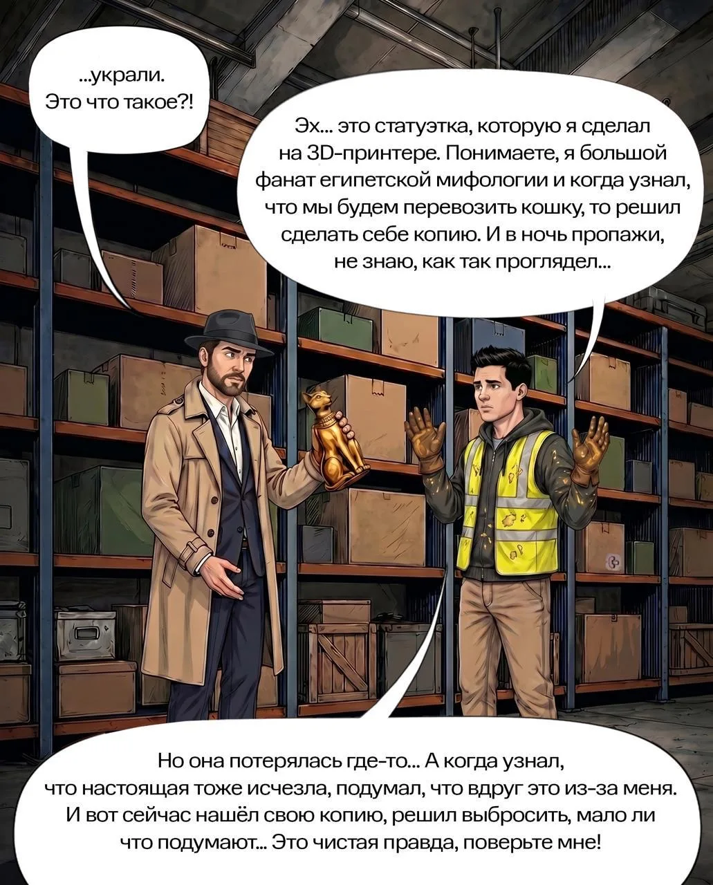 Изображение из сообщения канала