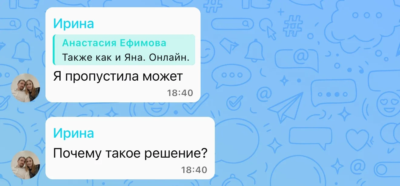Изображение из сообщения канала