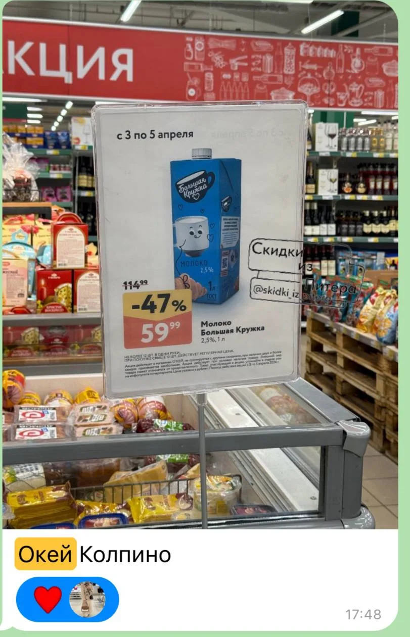Изображение из сообщения канала