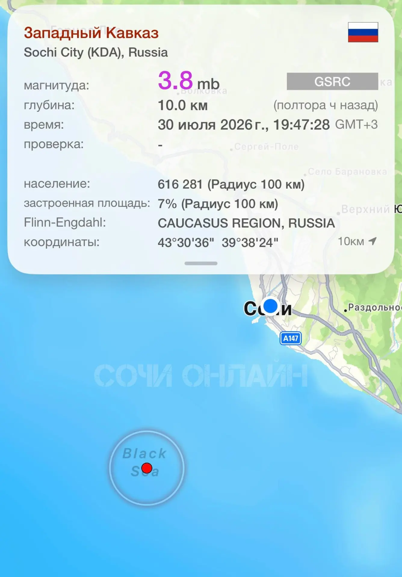 Изображение из сообщения канала