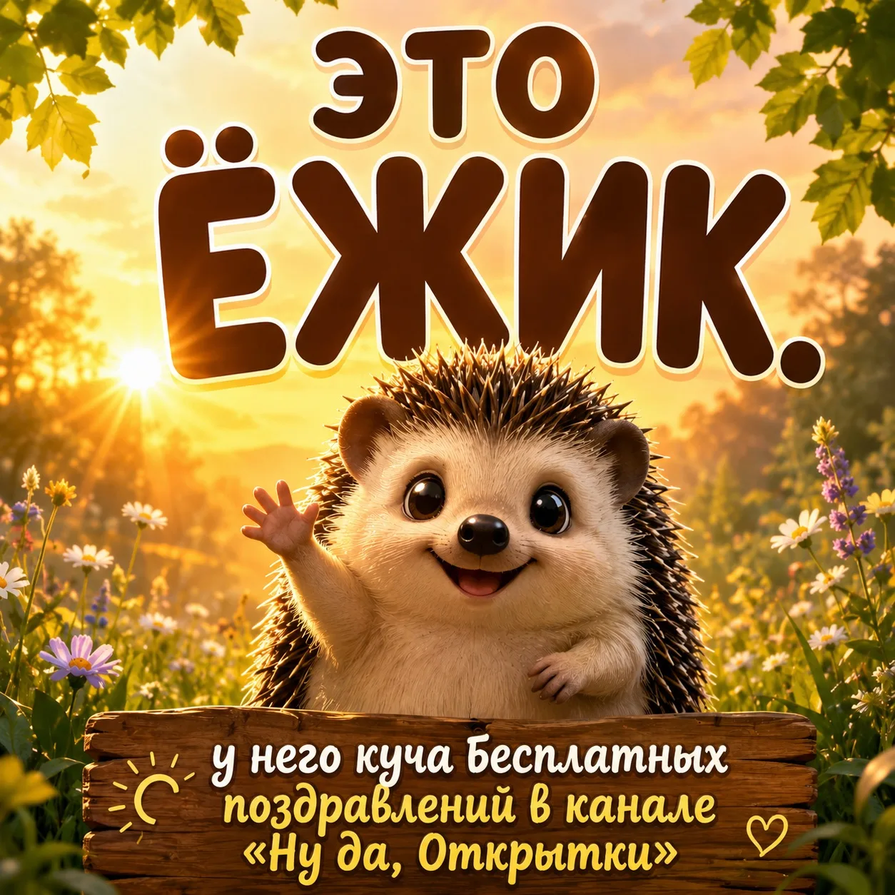 Изображение из сообщения канала