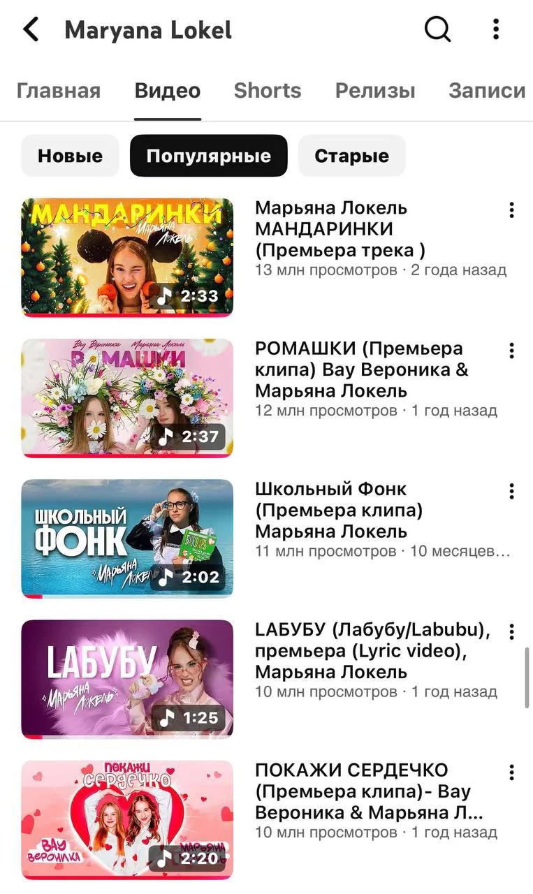 Изображение из сообщения канала