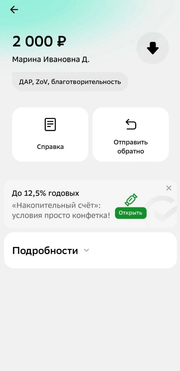 Изображение из сообщения канала