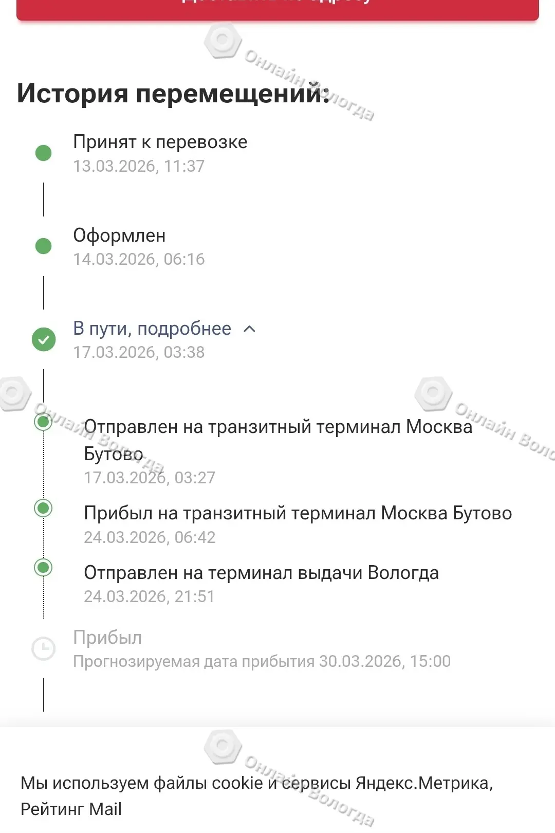 Изображение из сообщения канала