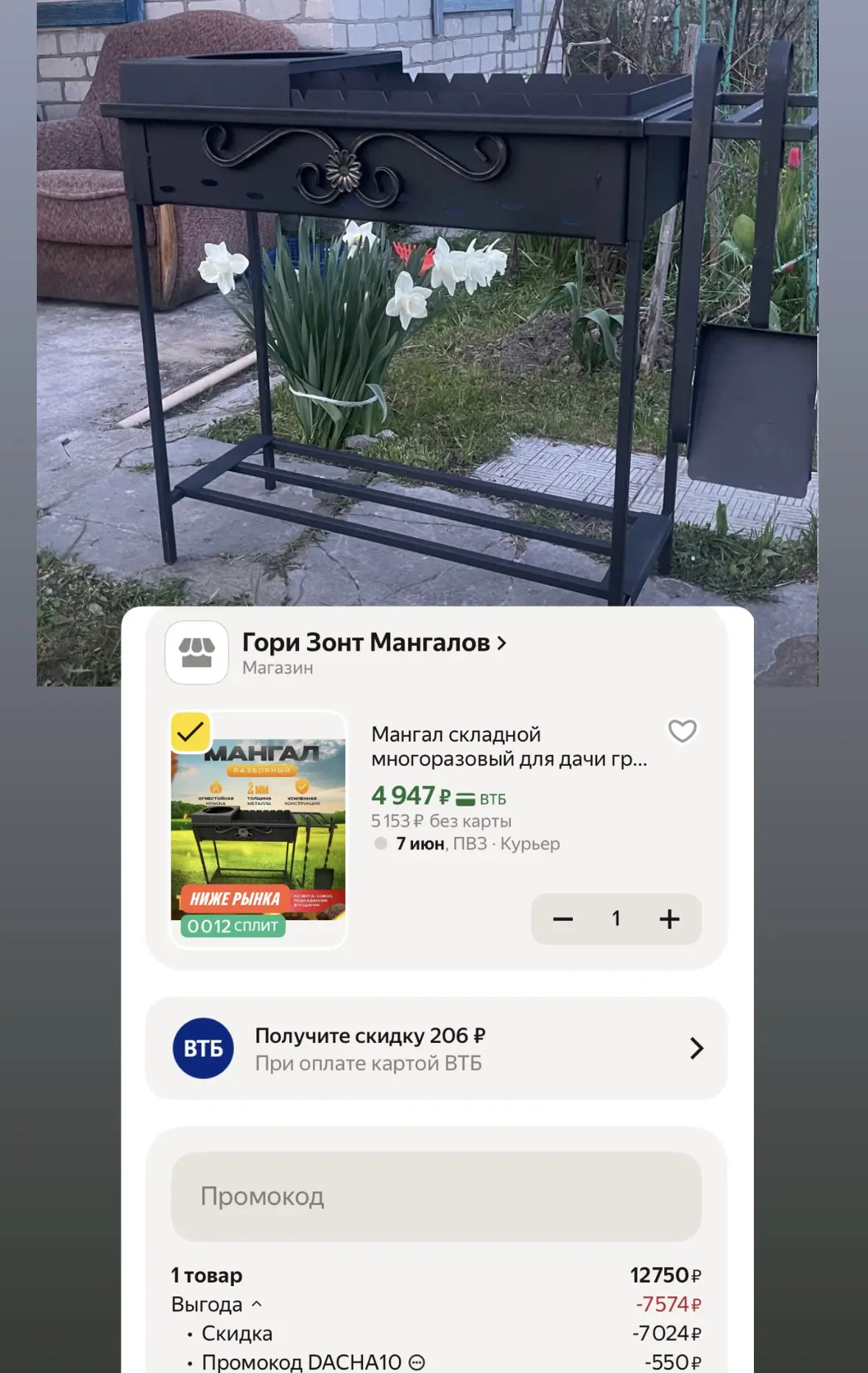 Изображение из сообщения канала