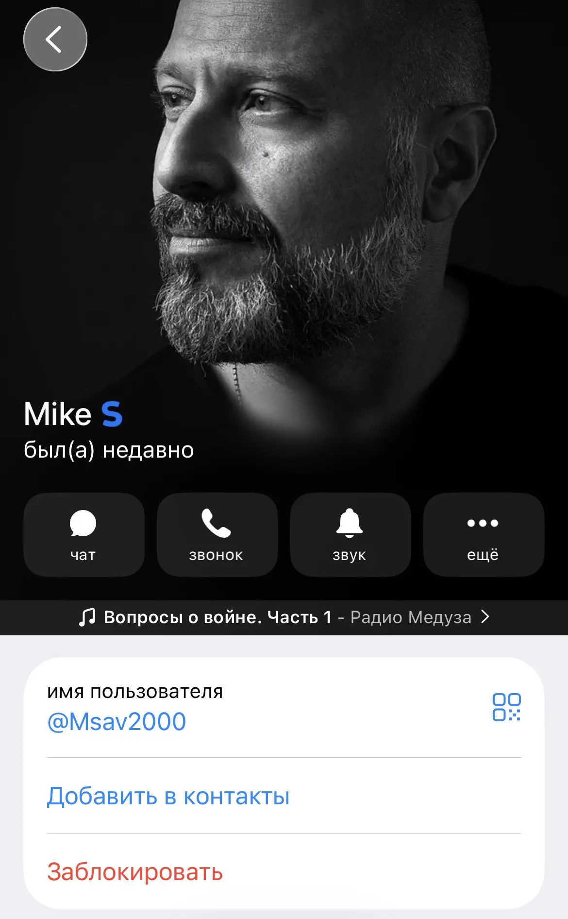 Изображение из сообщения канала