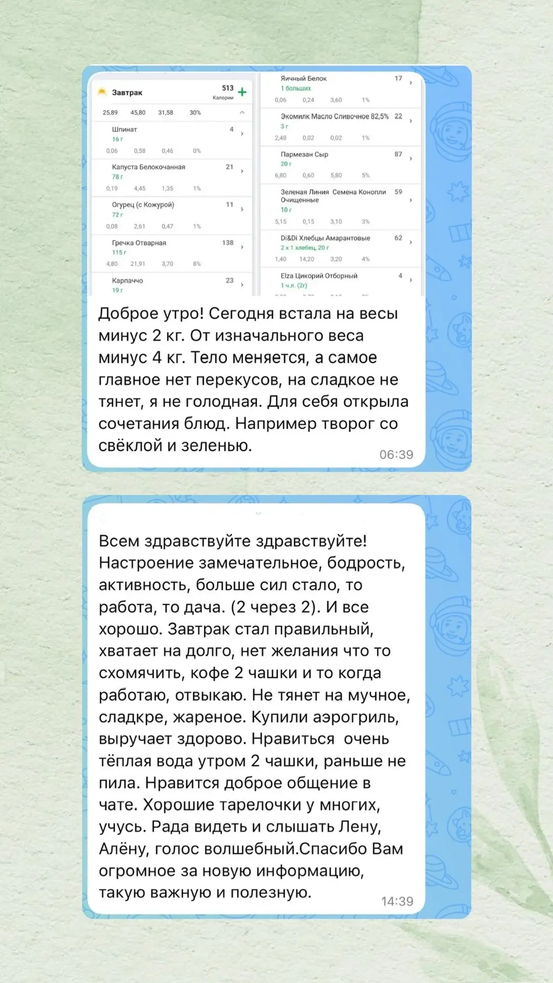 Изображение из сообщения канала