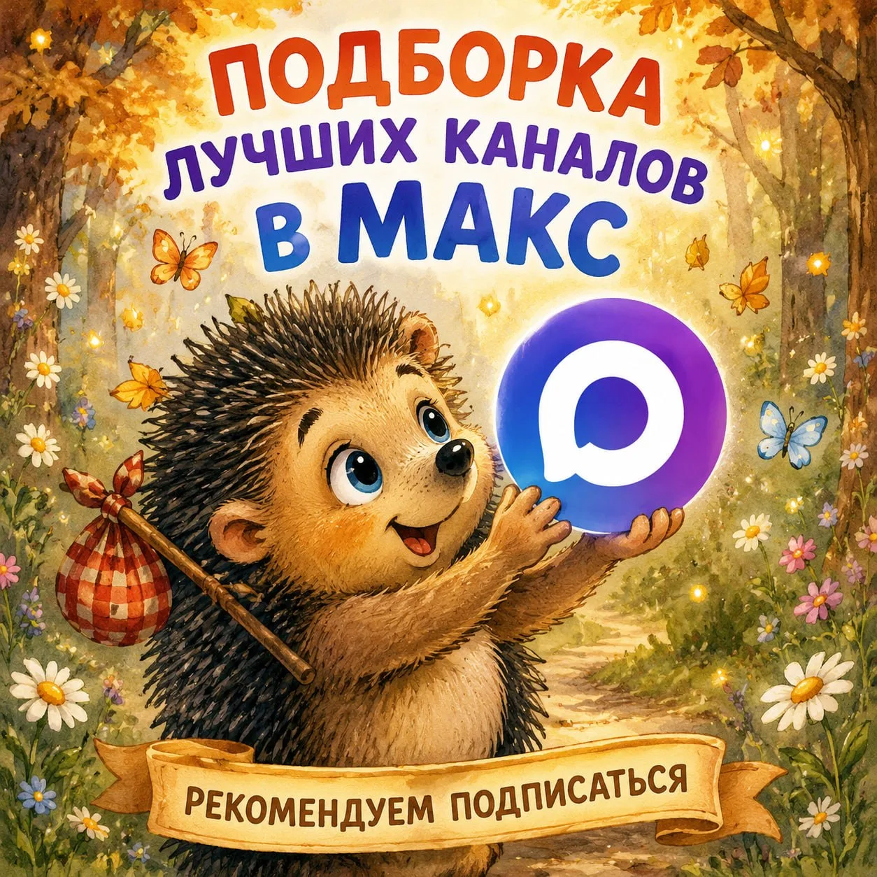 Изображение из сообщения канала