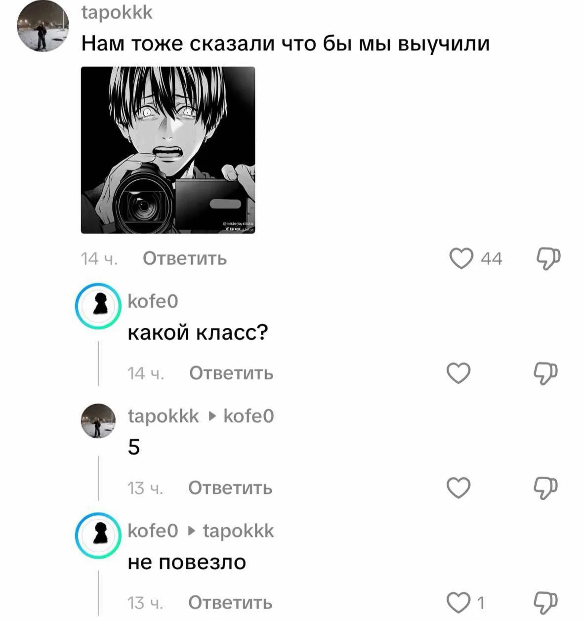 Изображение из сообщения канала