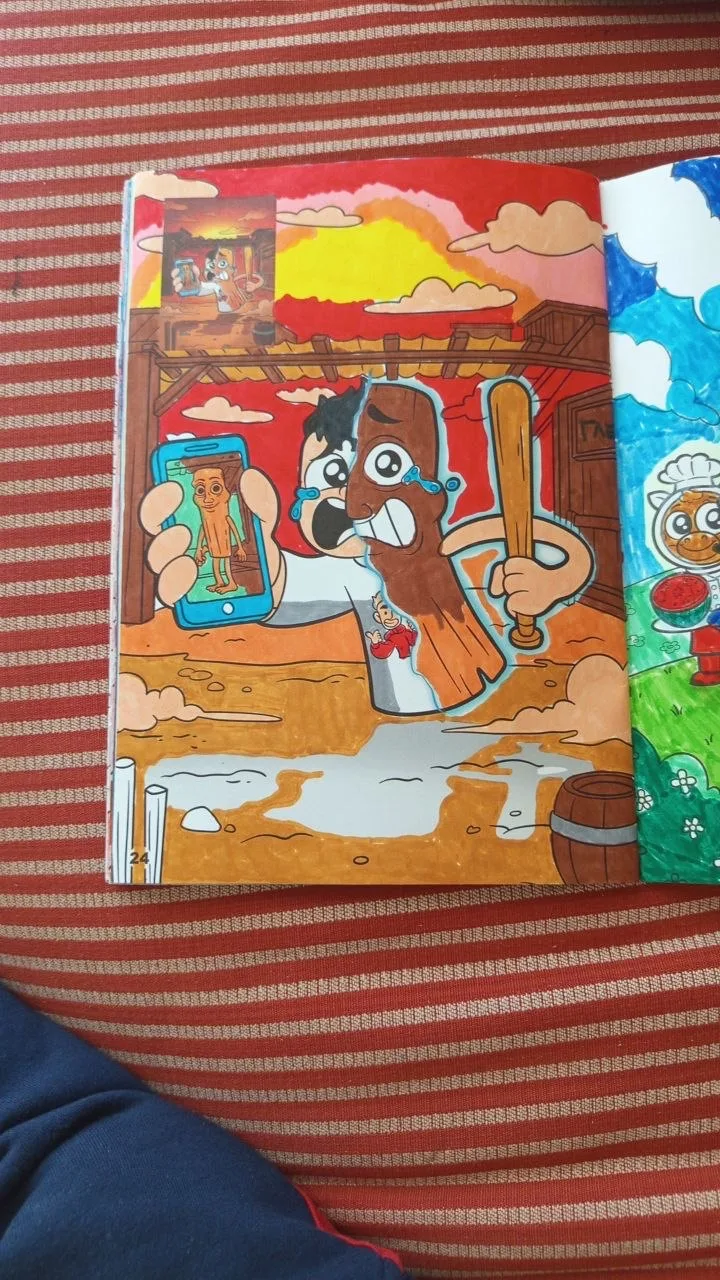 Изображение из сообщения канала