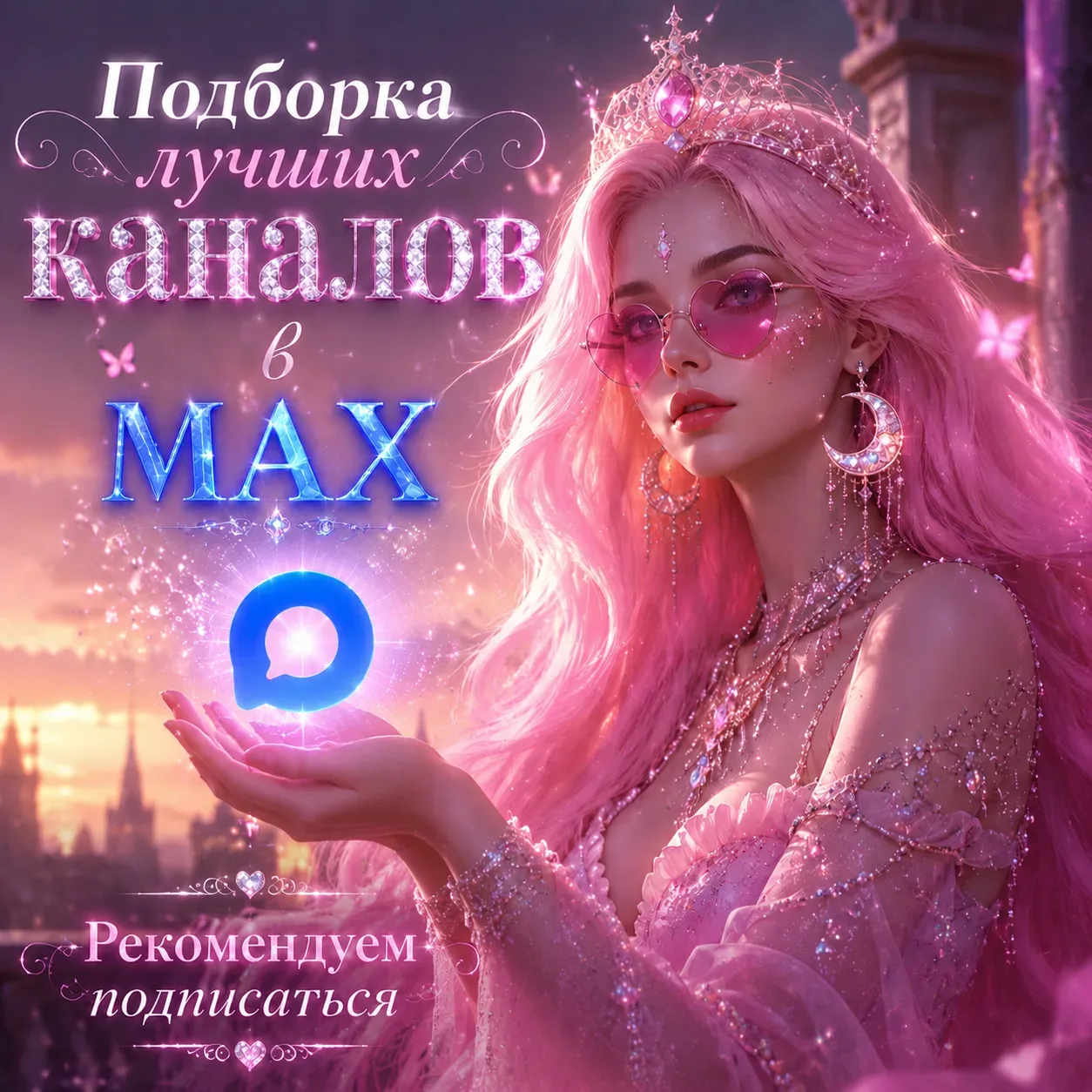 Изображение из сообщения канала