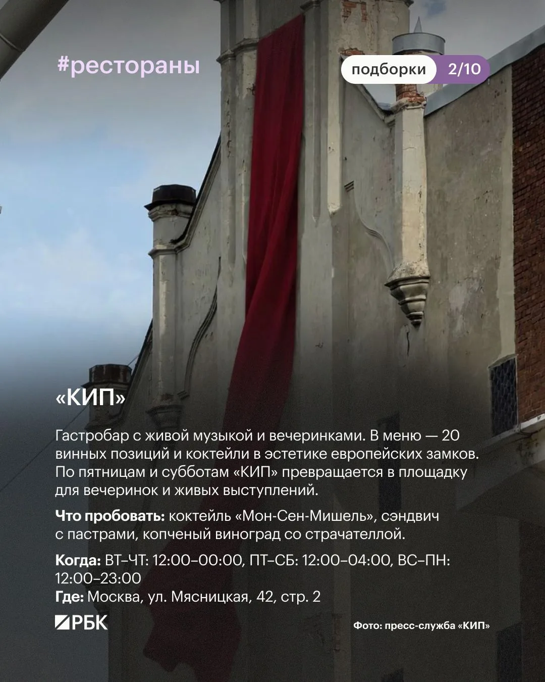 Изображение из сообщения канала