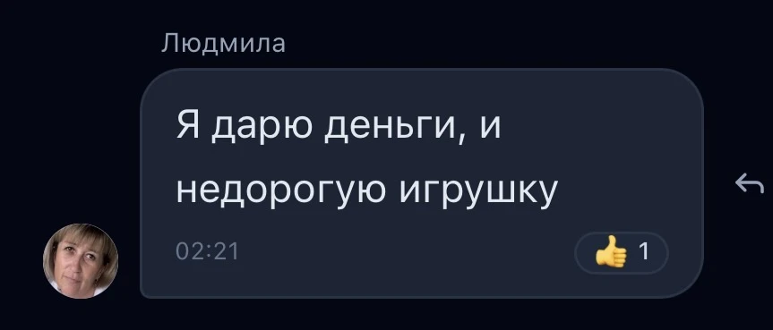 Изображение из сообщения канала