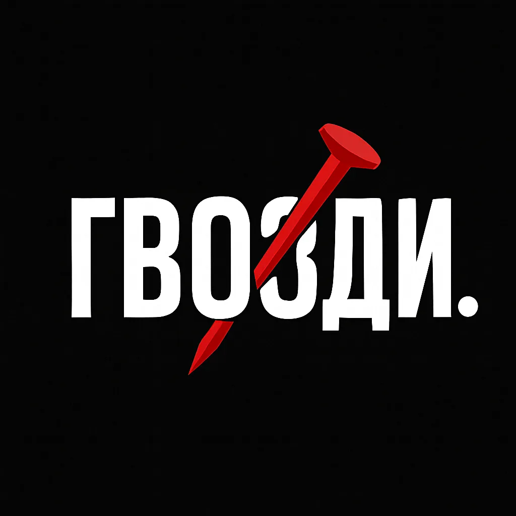 Логотип канала Гвозди.