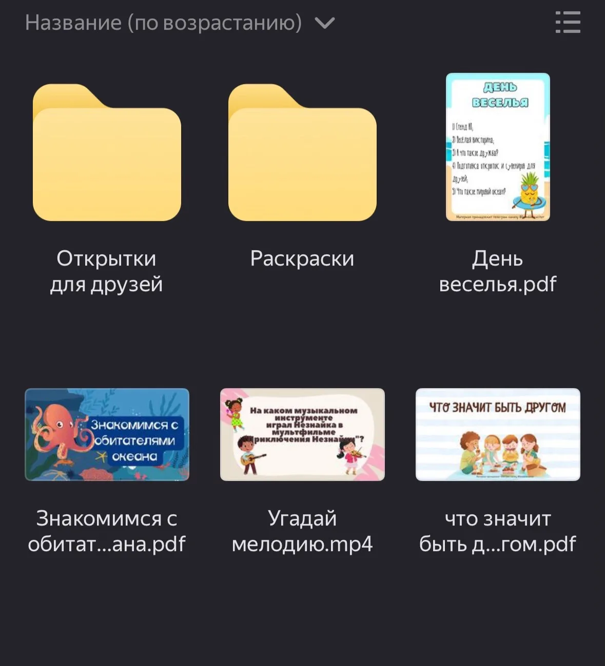 Изображение из сообщения канала