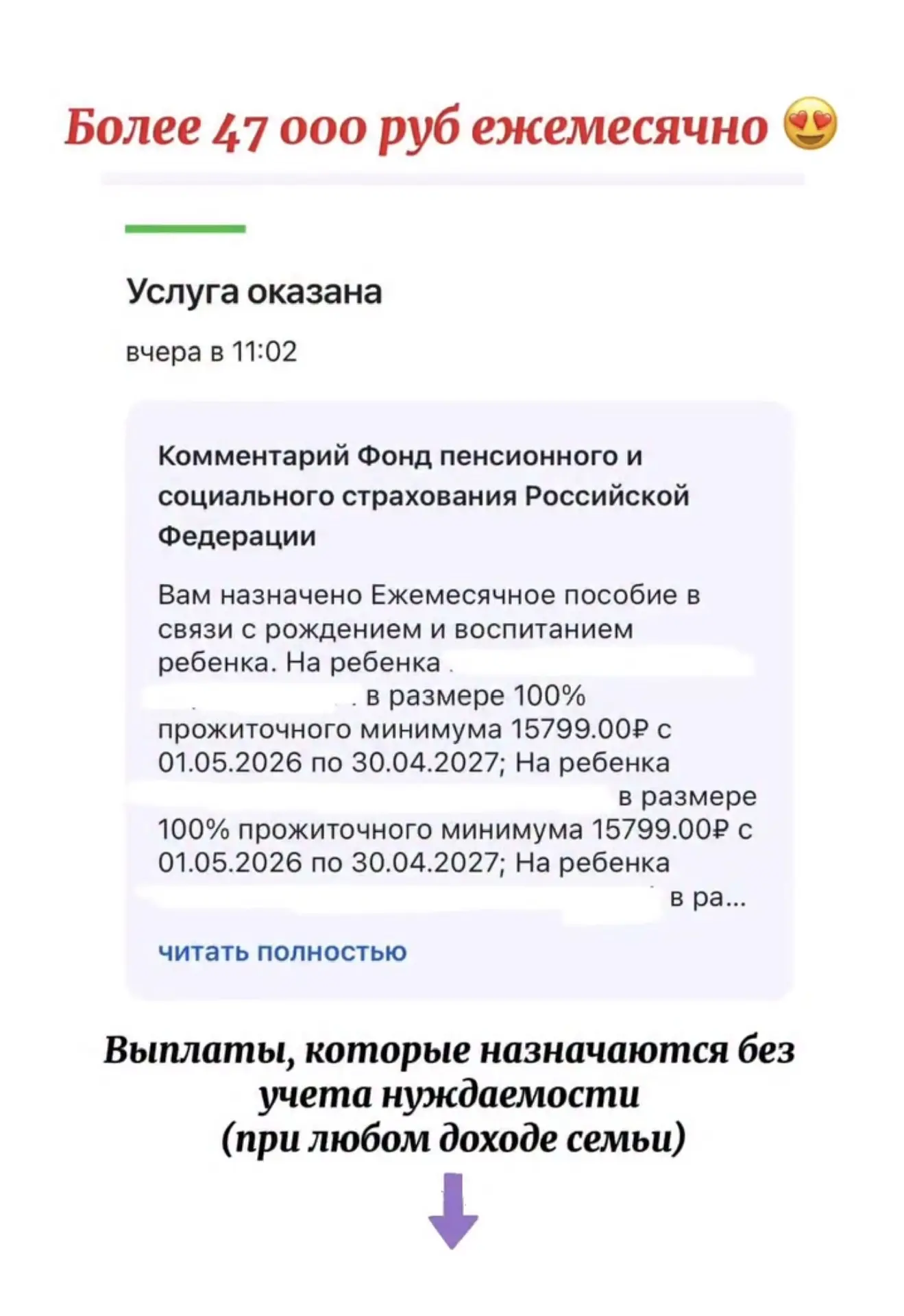 Изображение из сообщения канала
