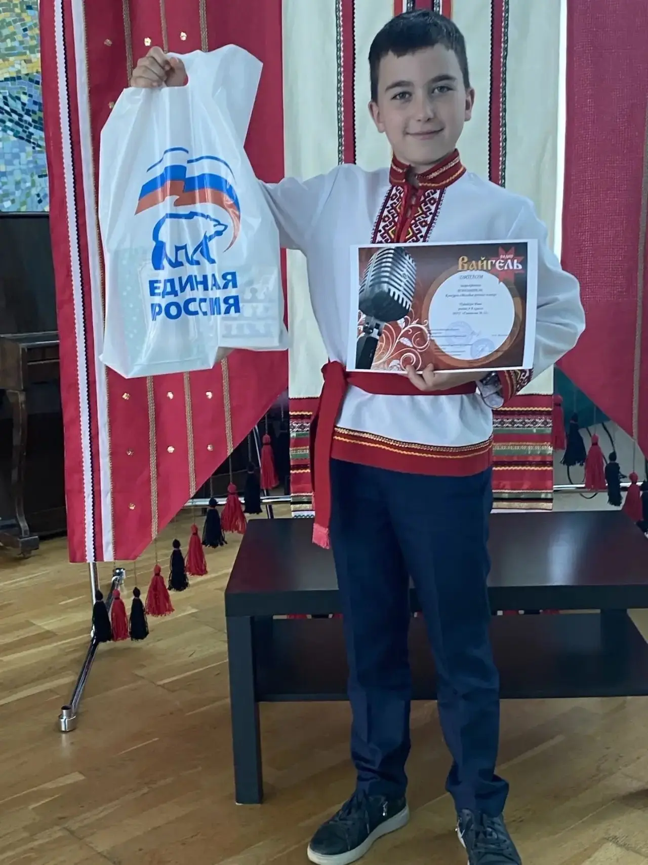 Изображение из сообщения канала