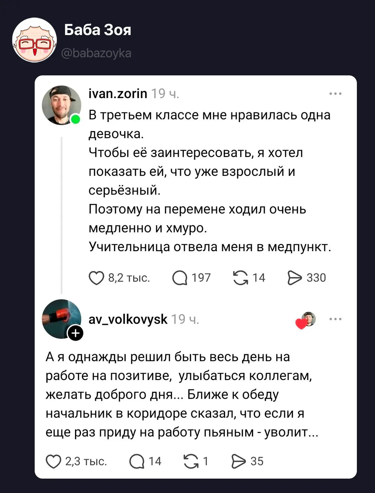Изображение из сообщения канала