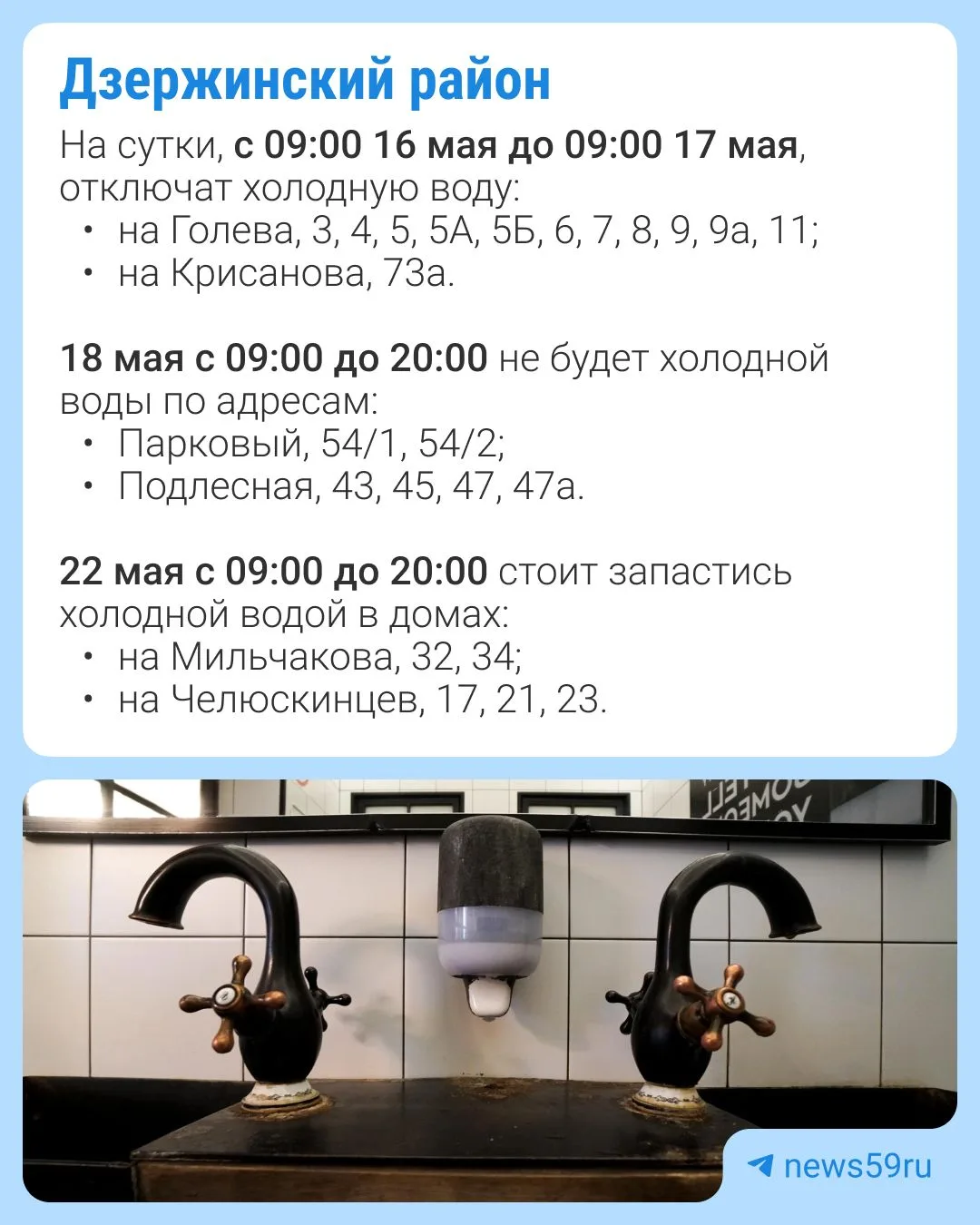 Изображение из сообщения канала