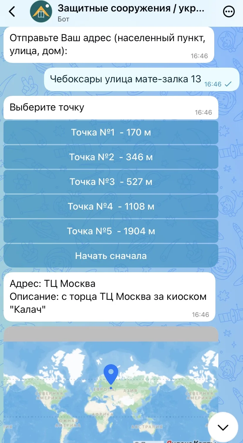 Изображение из сообщения канала