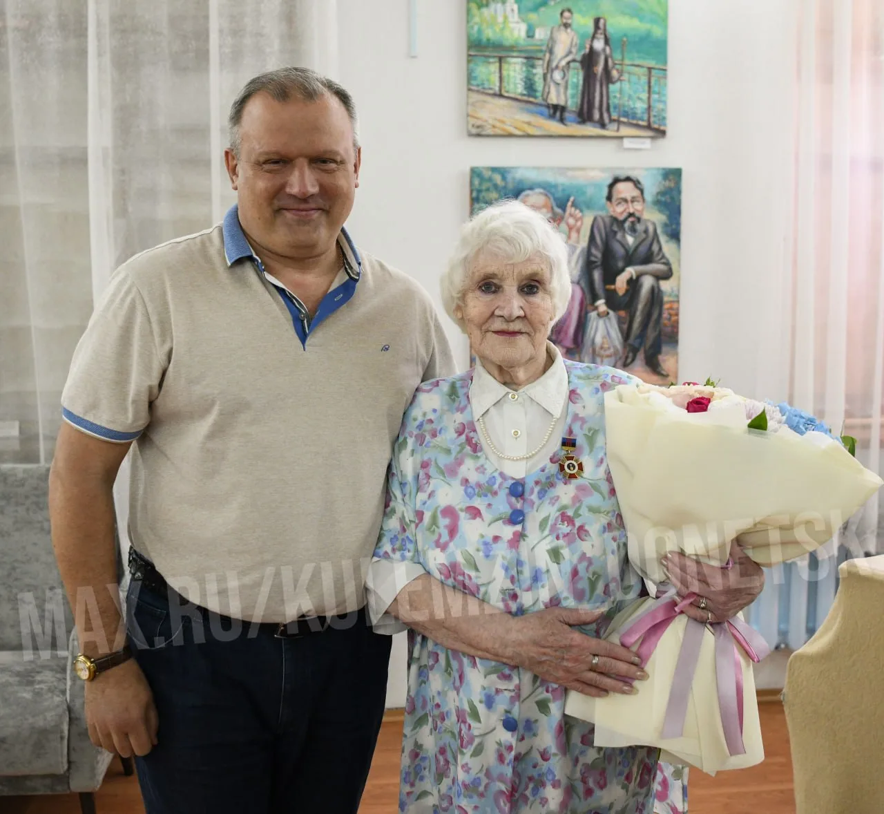 Изображение из сообщения канала