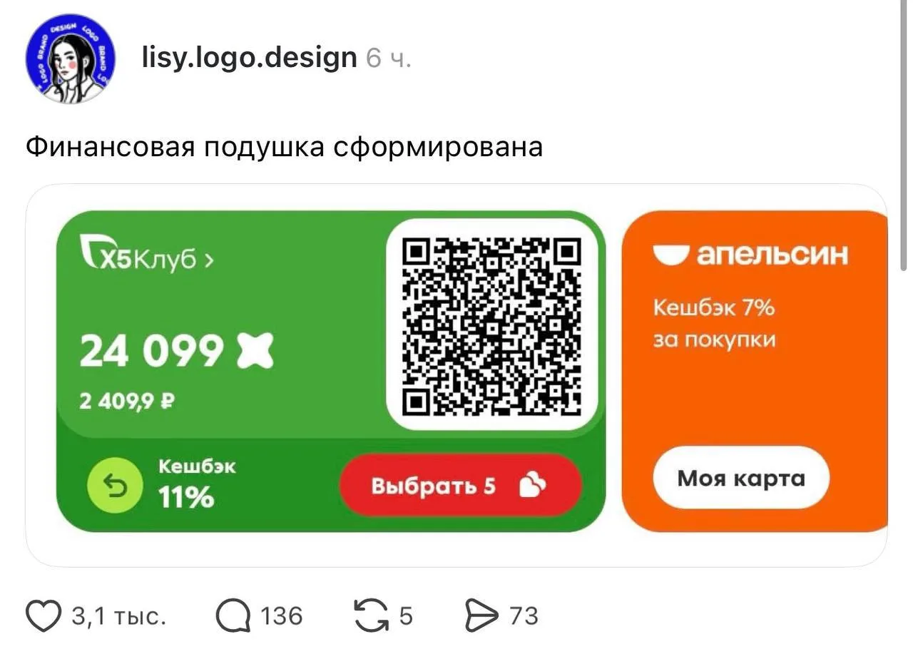 Изображение из сообщения канала